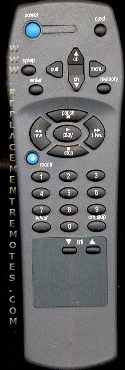 ZENITH SC210 VCR VCR Remote Control