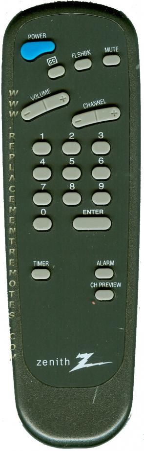 ZENITH SC652 Concierge TV TV Remote Control