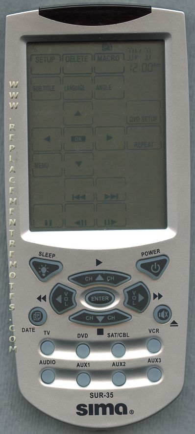 Universal-Electronics SUR35 Advanced Universal Remote Control