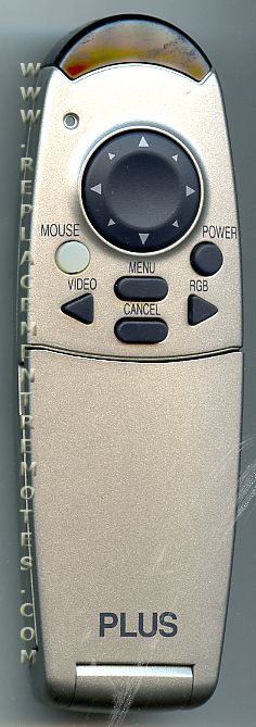 Buy PLUS-Vision-Corp. U3-800R U3800R Projector Remote Control