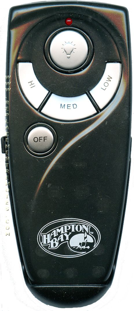 Buy Hampton Bay 70830 R1 T2 Uc7083t Black Uc7083t Ceiling Fan Remote