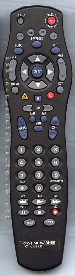 time warner magnavox remote codes