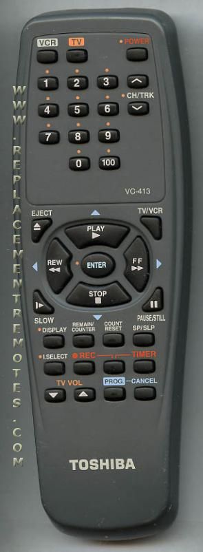 TOSHIBA VC413 Projector Remote Control