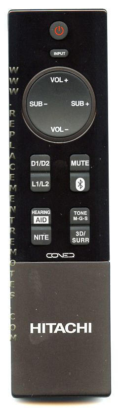 Buy HITACHI X480445 Sound Bar System Remote Control