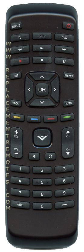 VIZIO XRU110 Universal Remote Control 3-Device Universal Remote Control