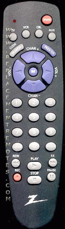 ZENITH ZEN400E 4-Device Universal Remote Control