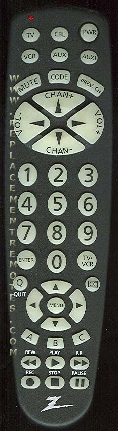 ZENITH ZEN555A 5-Device Universal Remote Control