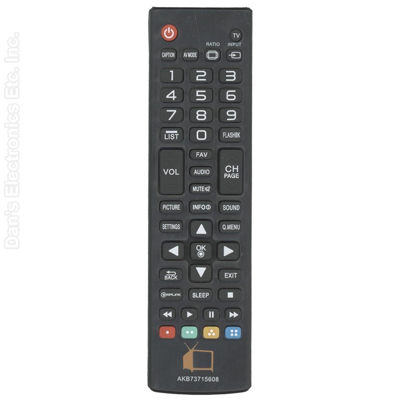Anderic Generic AKB73715608 For LG TV Remote Control AKB73715608-Original (Discontinued)