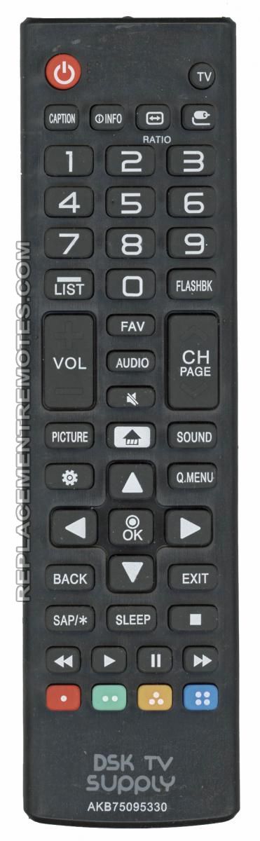 Buy Anderic Generics AKB75095330 For LG -AKB75095330 TV Remote Control