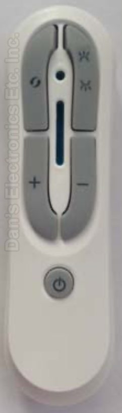 Anderic Generic UC7223T Ceiling Fan Remote Control