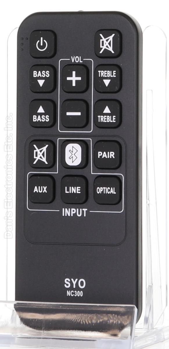Buy Anderic Generics RRNC300 For Sanyo NC300UH Sound Bar System Sound Bar