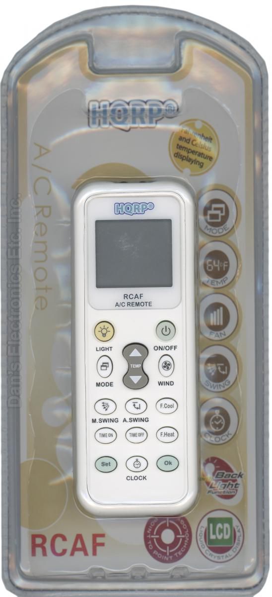 Anderic Generics ARC477 Air Conditioner Remote Control