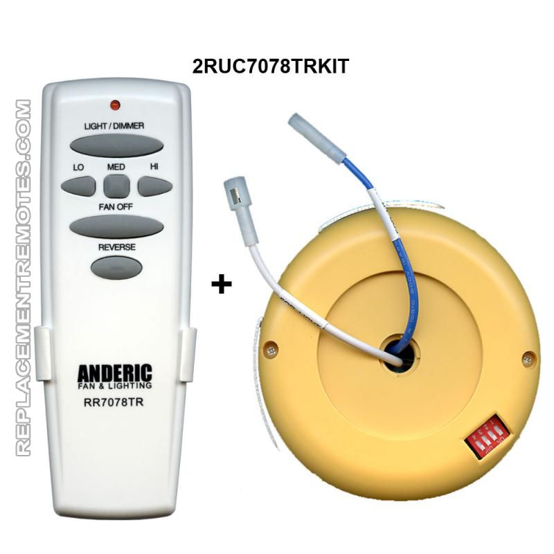 Anderic Fan2r Rr7078tr Replacement Ceiling Fan Kit For Hampton Ceiling Fan Kit For Hampton Bay 1 00
