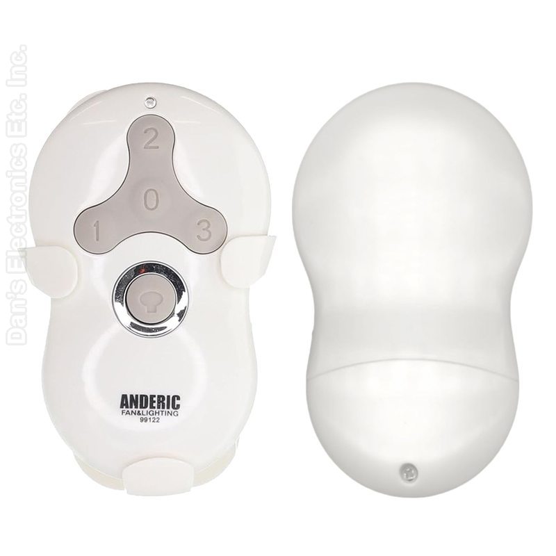 Anderic 99122 Replacement Ceiling Fan Remote Control for Hunter 99122, IN2TX41, 2AN5T-99122