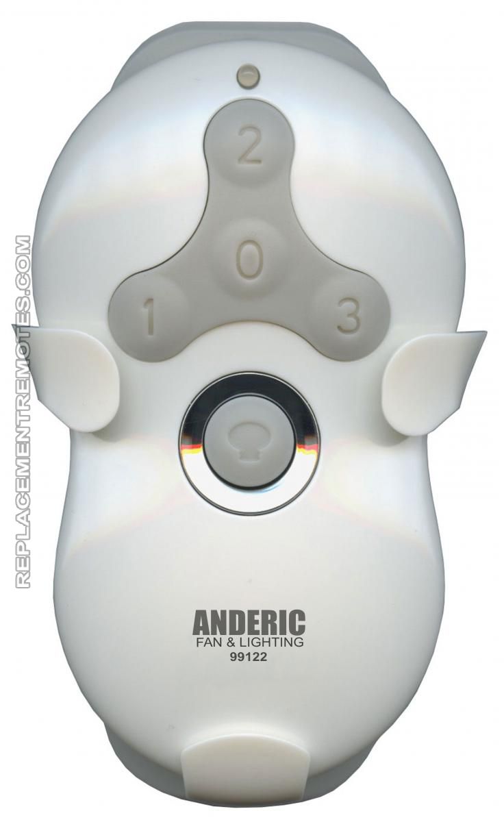 Buy Anderic 99122 For Hunter 99122 Ceiling Fan Remote Control