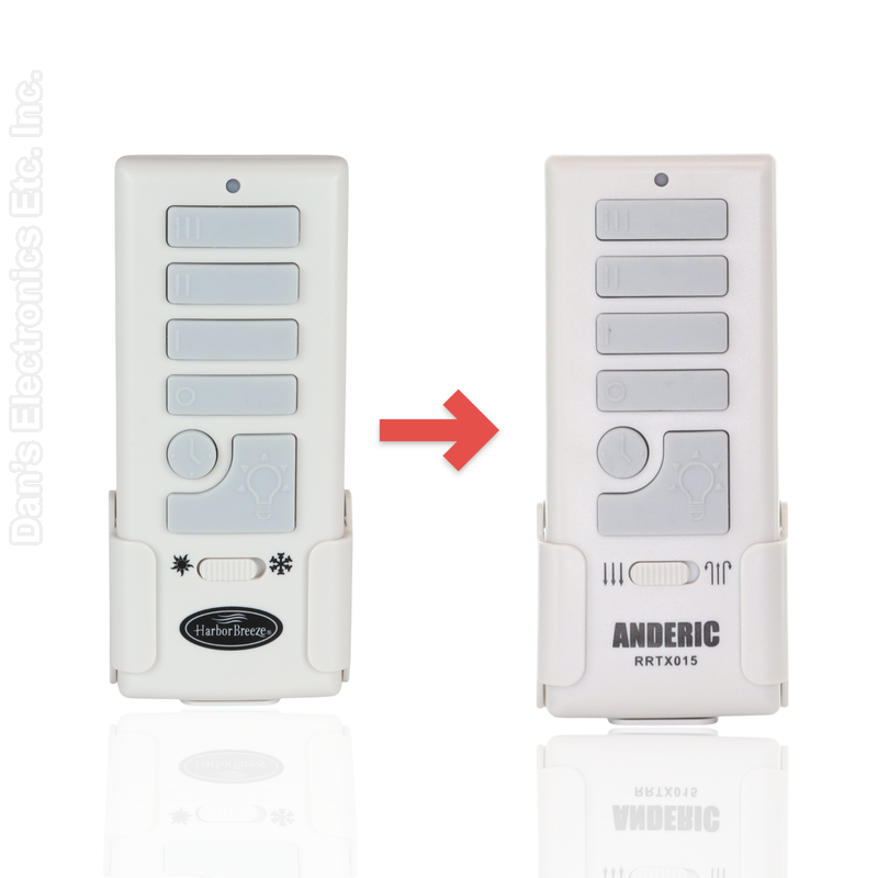 Anderic A25-TX015 Ceiling Fan Remote Control