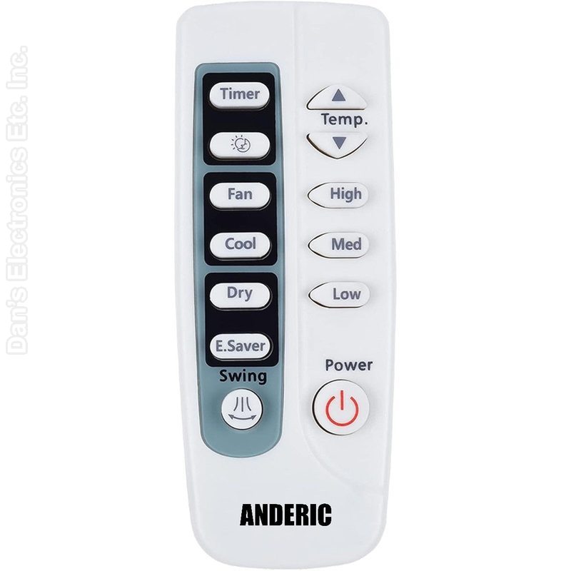 Anderic ARC755 Replacement for Samsung Air Conditioner Remote Control ARC-735 ARC-755 ARC-763 ARC-769 ARC-770 ARC-771 ARC-786 DB93-03018V ARC-724 ARC-733