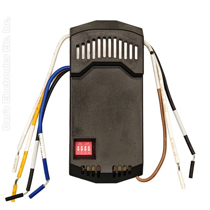 ANDERIC FAN28R-UD UP & Down light Ceiling Fan Remote control receiver for Hampton Bay | AC | 3-Speed | Dimming - FAN28R