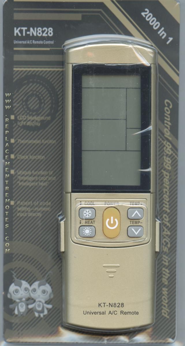 universal remote for ac unit