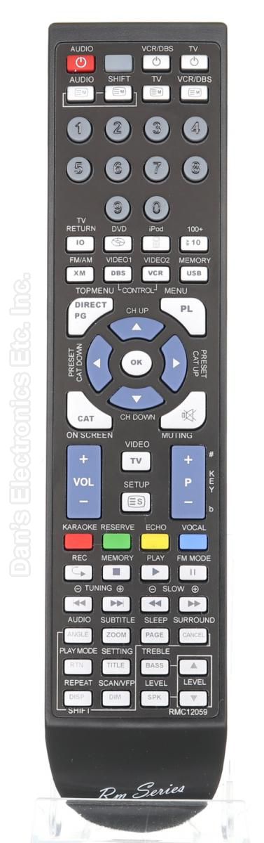JVC A/V Receiver RM-STHD5j Replacement REMOTE CONTROL by Anderic 