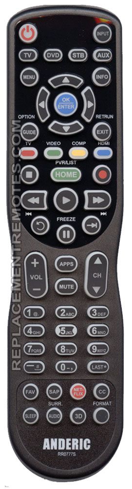 Hotsmtbang Replacement Remote Control with Netflix APP Button for Panasonic N2QAYB000838 N2QAYB000828 N2QAYB000829 N2QAYB000835 TC50LE64 TC58LE64 TCL42E60 TCL50E60 TCL58E60 Viera LED HDTV TV