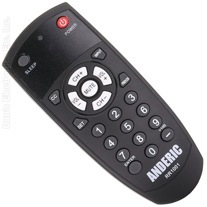 Buy ANDERIC RR1001 Hospitality with LG preset RR1001 Universal Remote