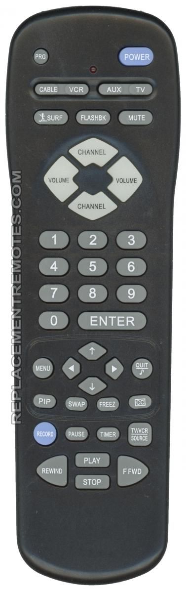 ANDERIC RR3457 Zenith TV TV Remote Control