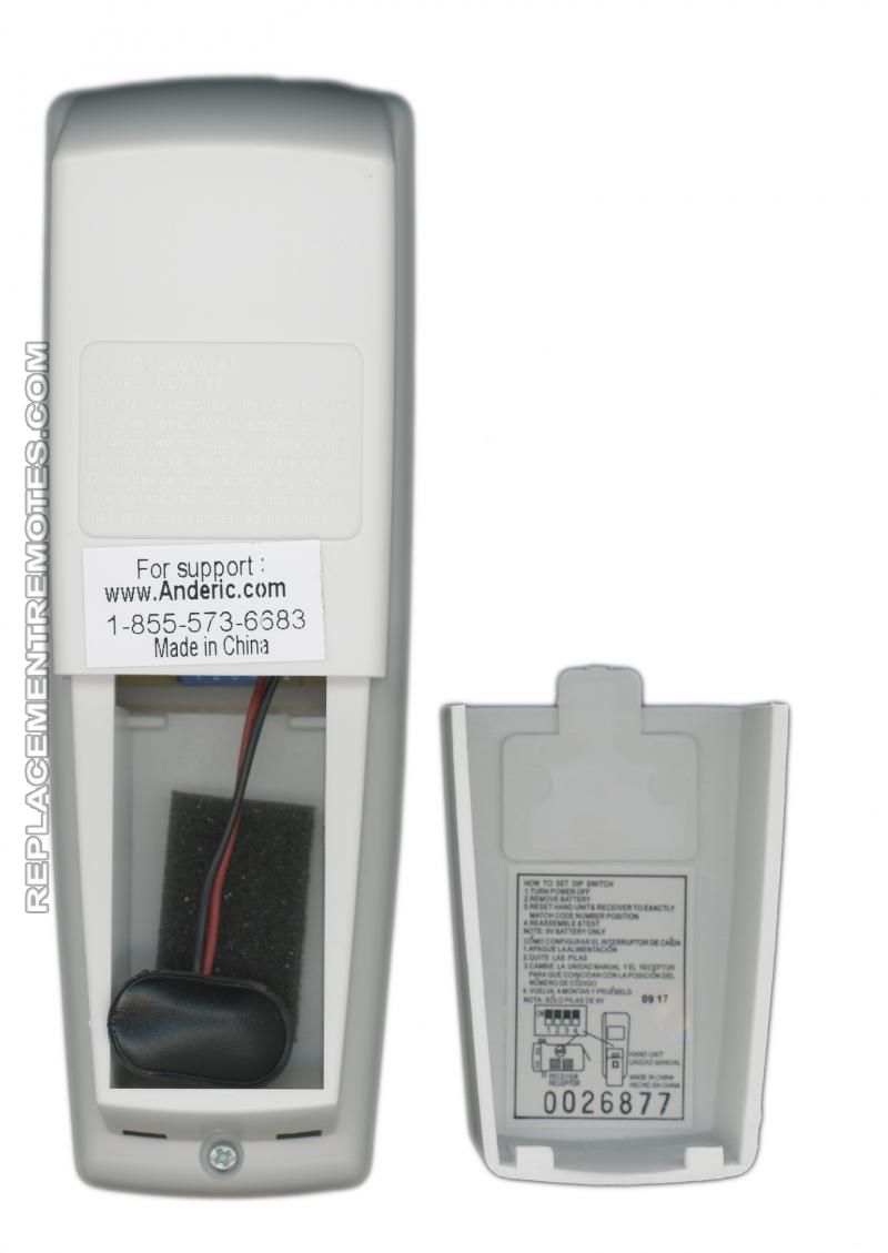 Buy Anderic Rr7078tr Reverse Rr7078tr Ceiling Fan Remote Control