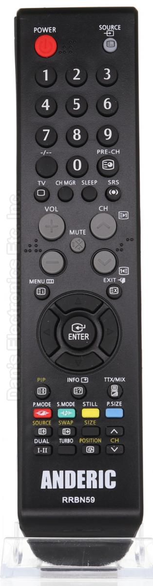 Remote Control for Samsung TV LN55A950D1F LN55B640R3F LN55B650T1F 