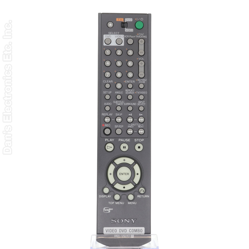 Sony RM-TV501D DVDR / VCR Combo Remote Control | 2001 Model - 9-885-061-21