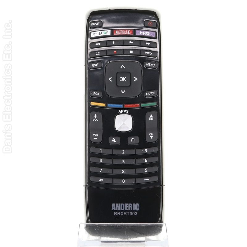 Anderic RRXRT112 Replacement Remote Control for Vizio TV | XRT112Substitute