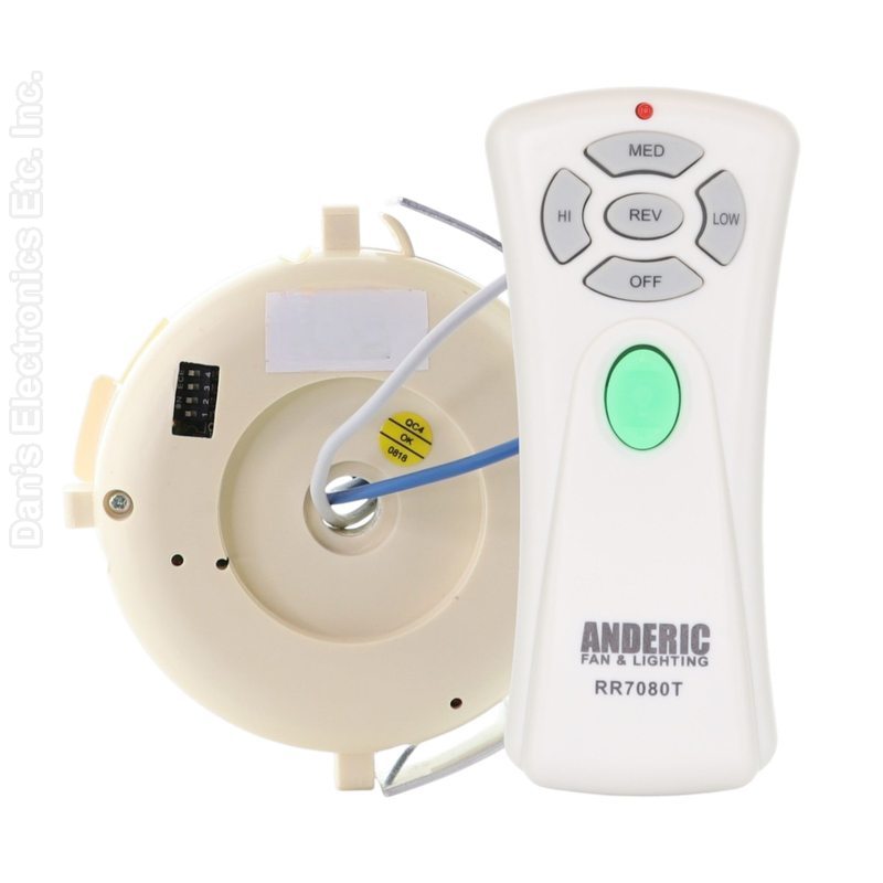 Anderic UC7051RKIT Replacement Ceiling Fan Kit for Hampton Bay and Others | RR7078TR/UC7051R