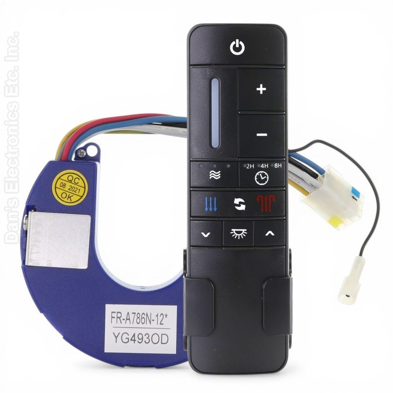 Anderic UC786N-12 / RH786NRW Receiver + RR7225T Remote Kit for Kensgrove 72