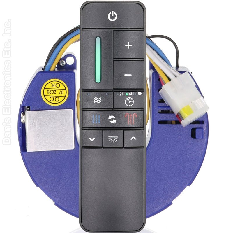 Anderic UC786N37-RR7225T Remote Control Ceiling Fan Kit for FANIMATION SLINGER v2