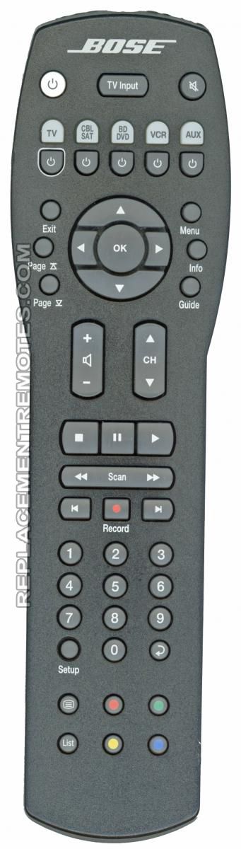bose stereo remote