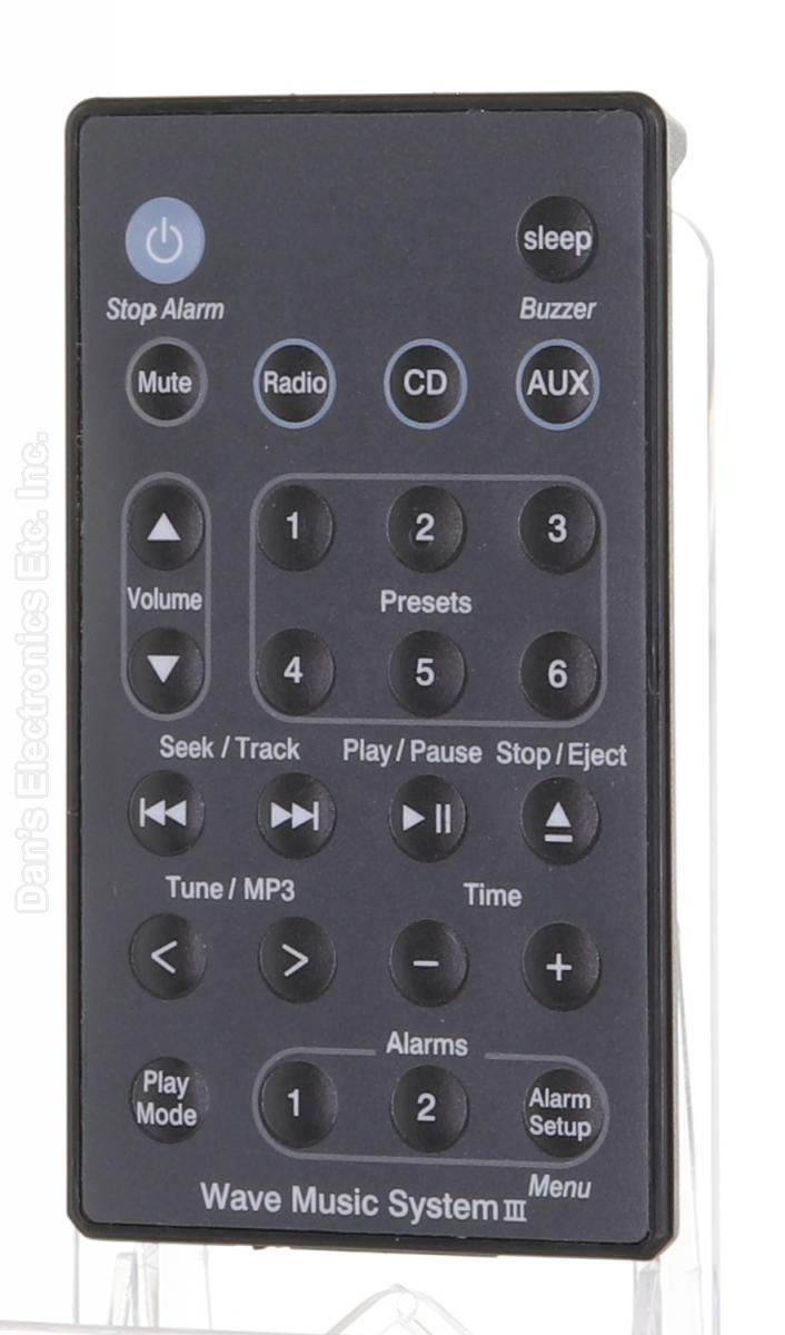 New White Remote Control for Bose AWRCC1 AWRCC2 Music System Wave Radio/CD 