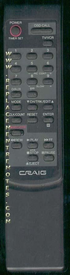 craig soundbar remote