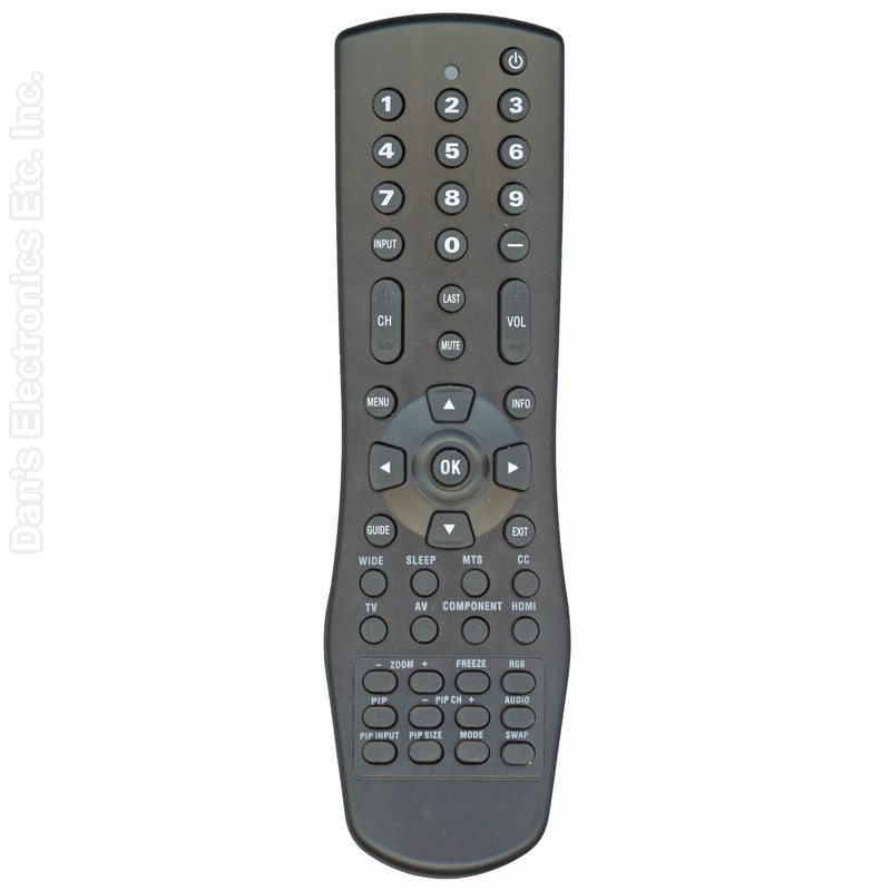 Vizio VR10 Standard TV Remote Control | IR - L98GRABD7NEVZJ