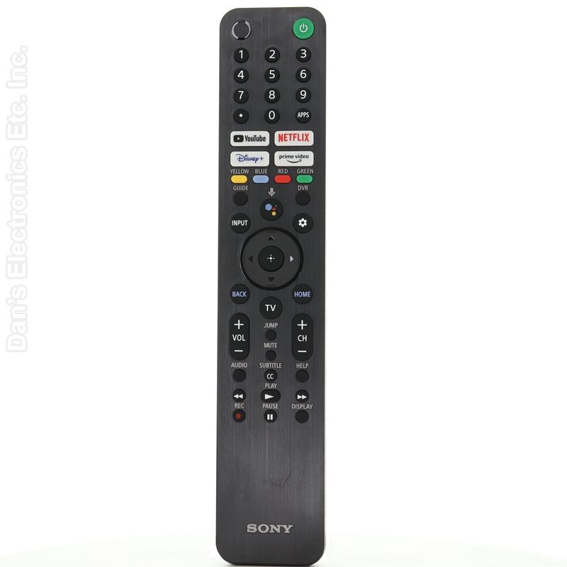 Sony RMF-TX520U TV Google Voice Remote Control | Bravia XR | 4K Ultra HDR | OLED | RMFTX520U - 1-009-952-11Refurbished