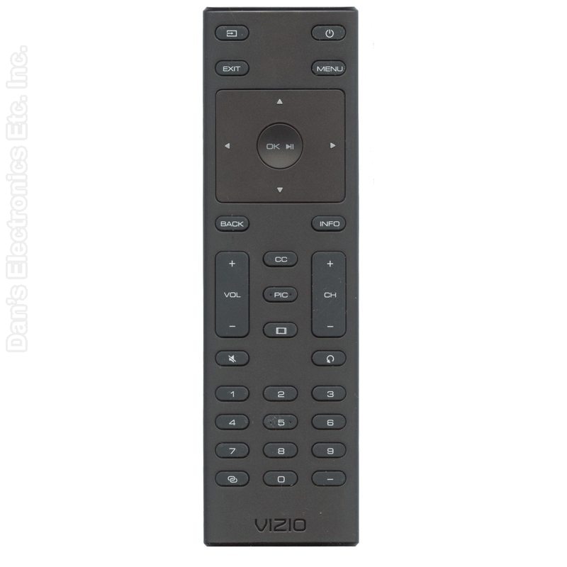Vizio XRT135 TV Remote Control - 00111203190, 398GR14BEVZY0004DP, 098003063570Refurbished