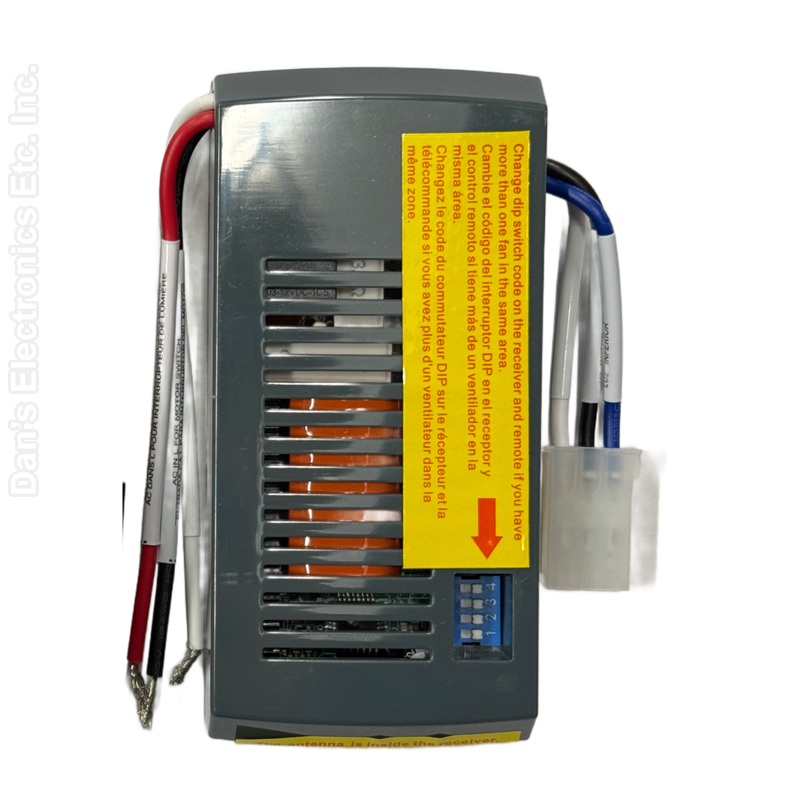 Home Decorators Collection Merwry 52 Inch Ceiling Fan Replacement Receiver (only) | SW-1167RYS-06 - 13431102701201