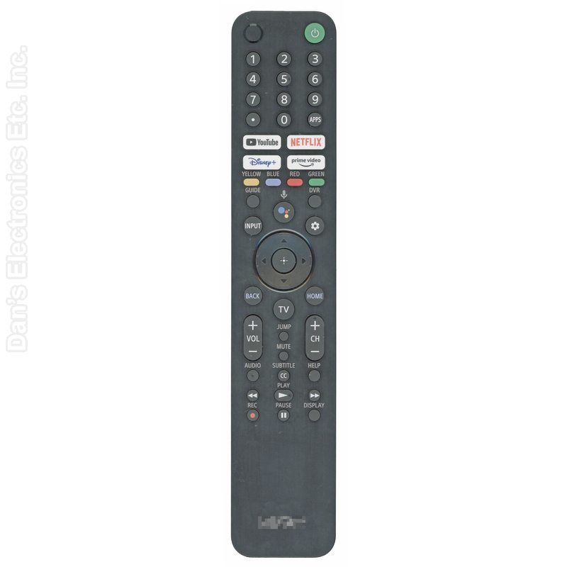 Sony RMF-TX600U Smart TV Remote Control | Voice | Metal Front - 1-493-546-11Substitute