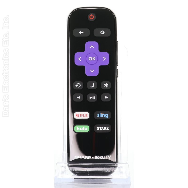 Sharp LC-RCRUS-18 ROKU TV Remote Control | 2018 - 212438-Refurbished
