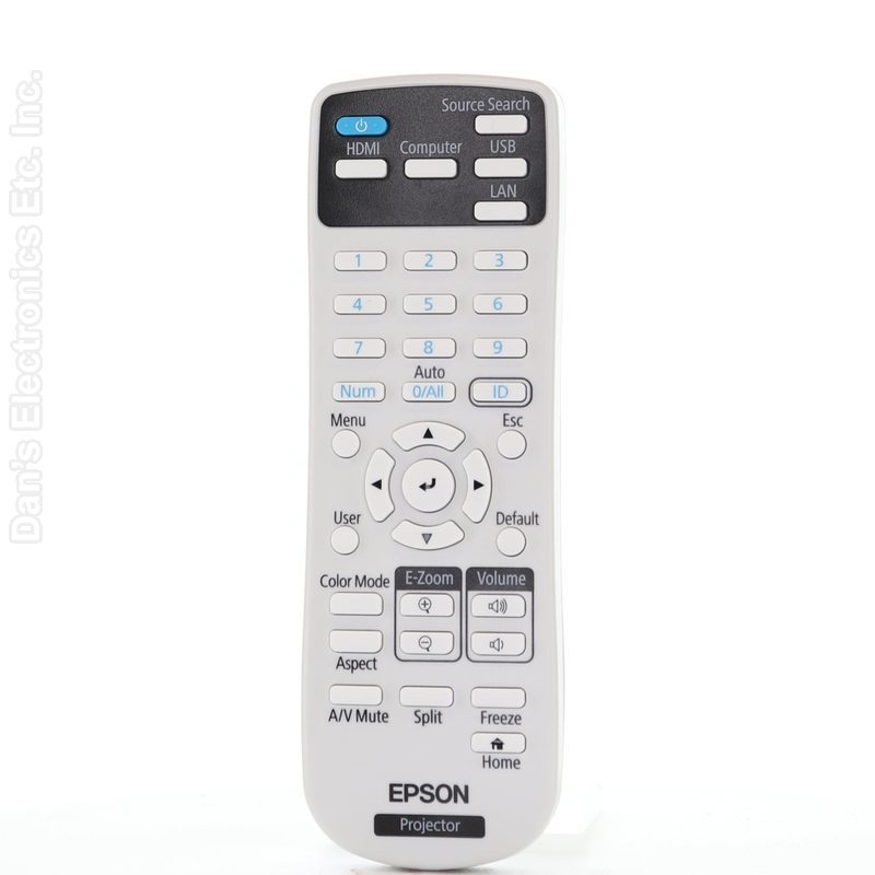 Epson 2198635 PowerLite Projector Wxga Projector Remote Control - 219863500