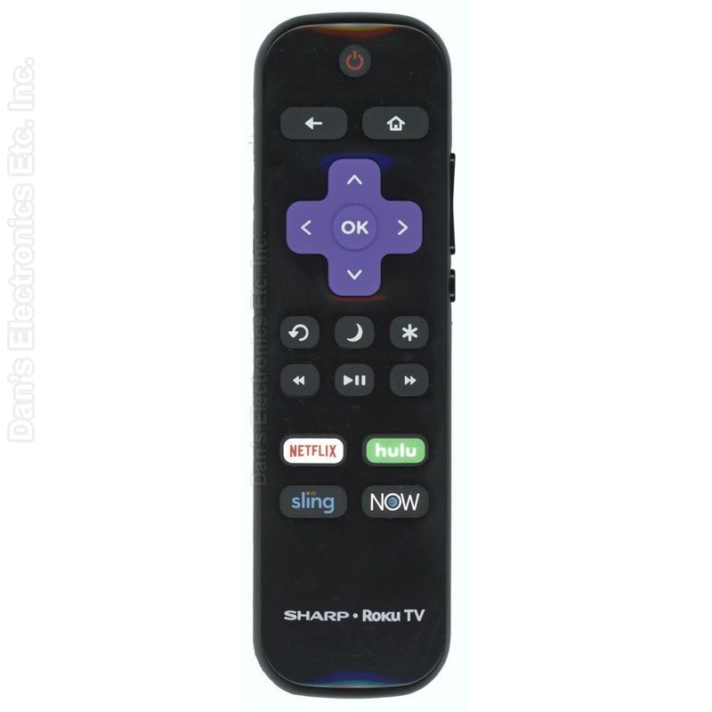 Hisense 249980 Roku TV Remote Control | IR | Netflix | ESPN + | Hulu | Roku Channel -249980-Substitute (LC-RCRUS-21)