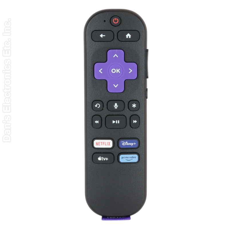 Roku RC-BR2 Universal Roku Streaming TV Remote Control RF | Voice | Netflix | Disney+ | Apple TV+ | Pime Video - 3026000133