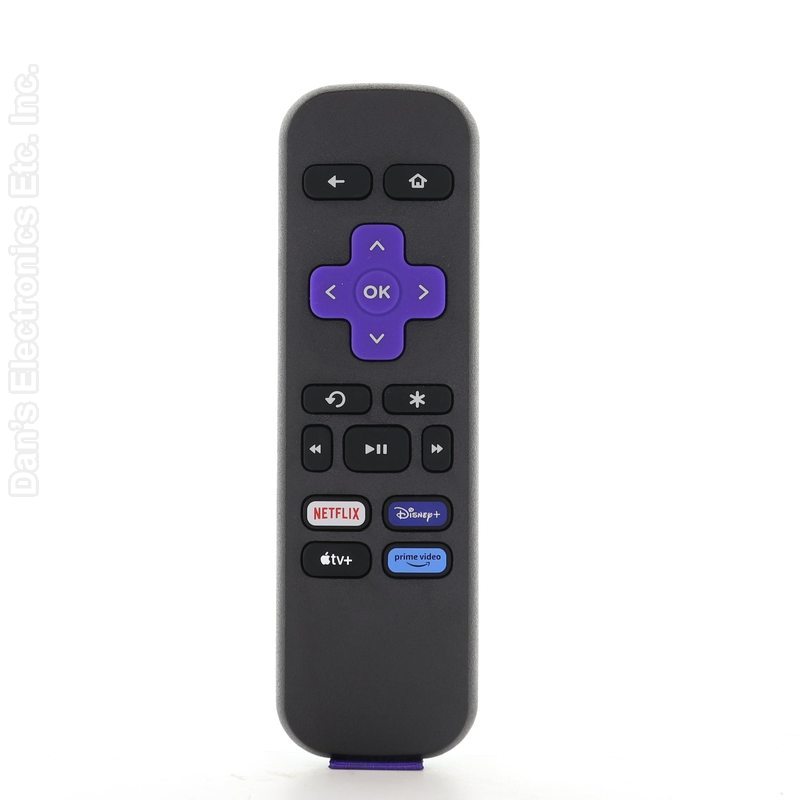 Roku RC-ALIR / EXPRESS Streaming Remote Control | Netflix | Disney+ | Apple TV+| Prime Video - 3026000188
