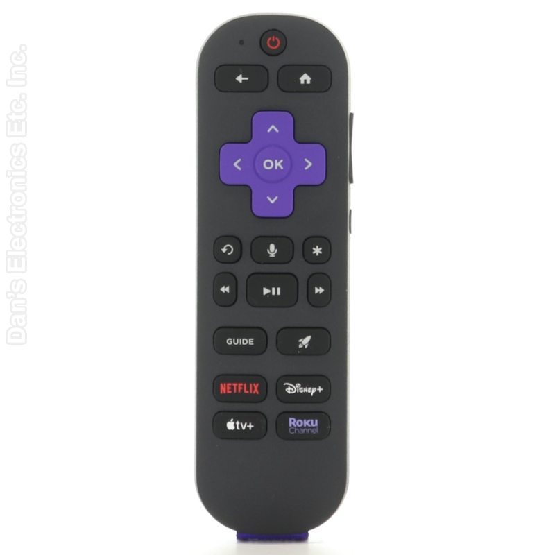 Roku RC-OS1 Roku Streaming Remote Control - Pro 2nd edition | Backlighting | Voice | Rechargeable | Netflix | Disney+ | Apple TV+ | Roku Channel - 3026000194