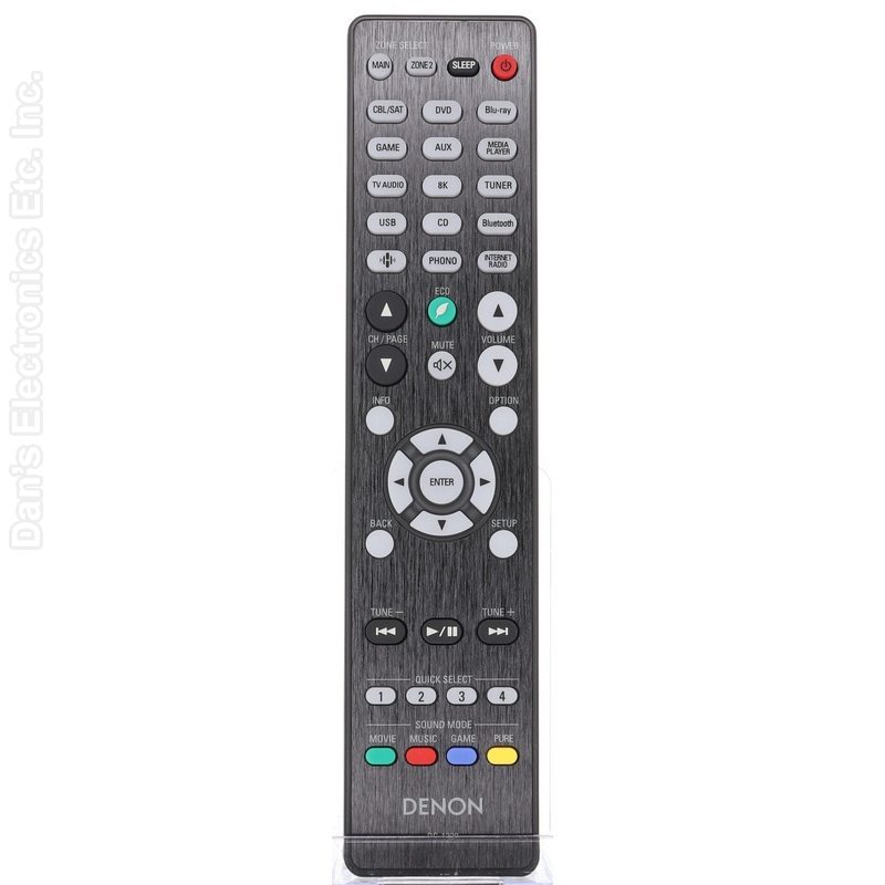 Denon RC-1211 A/V Receiver Remote Control | For AVRX6300, AVRX4300H, AVRX6300H - 30701022600AS-Substitute RC-1239 (No Zone 3)