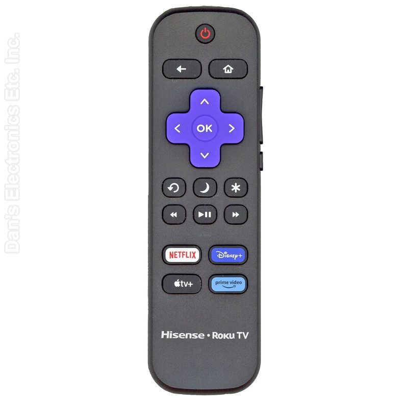 Hitachi RC-AFIR ROKU TV Remote Control - 3226000884-Substitute (Hisense RC-ALIR)